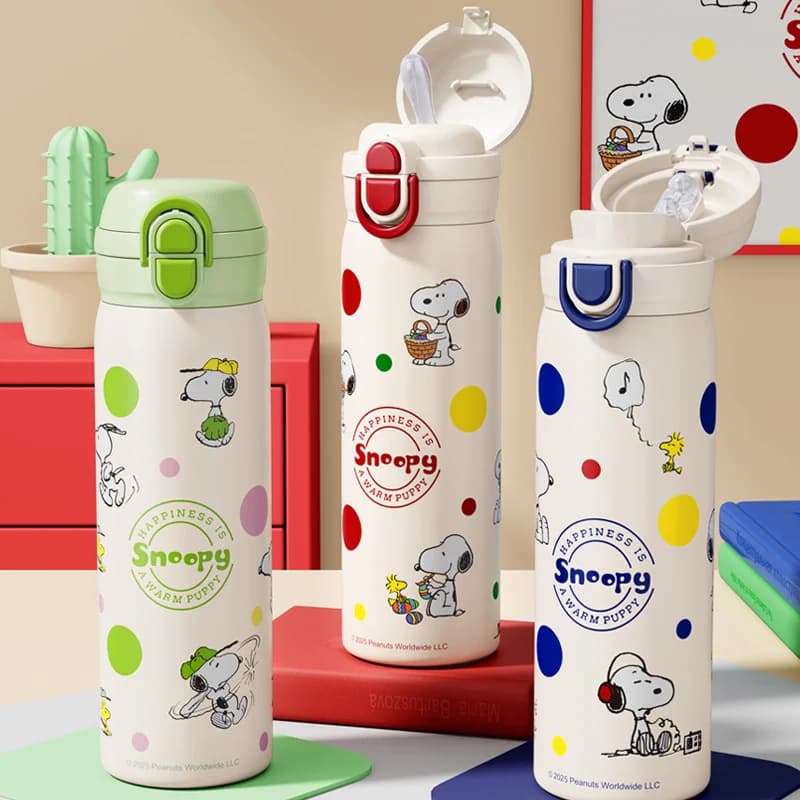정품 스누피 스텐 텀블러 보온병 500ml